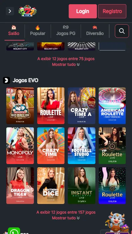 App móvel da 777bet — jogue slots e apostas esportivas no celular
